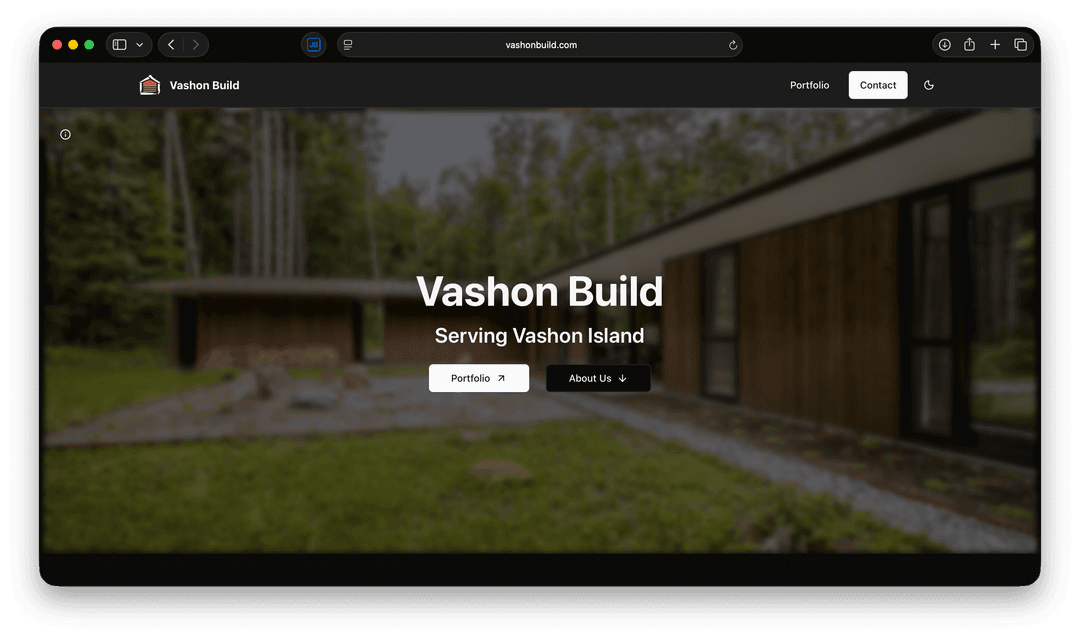 Vashon Build